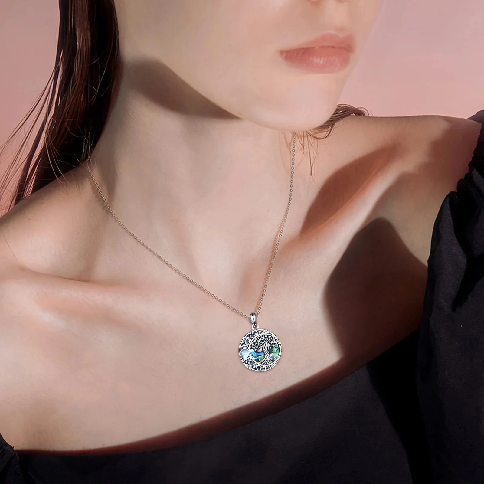 Necklace with Celtic Tree of Life Pendant