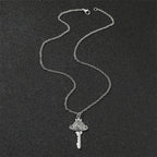 Necklace with universe key pendant