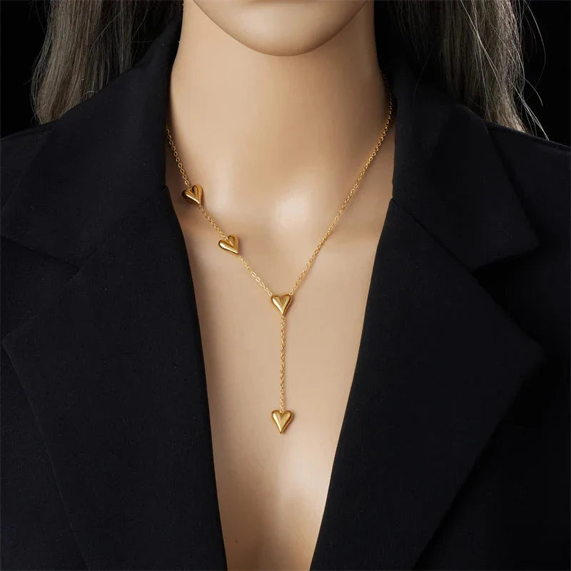 Necklace with Heart Pendant for Women