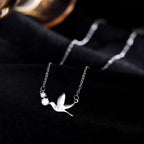Necklace with Dove Pendant