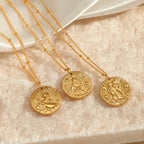 Constellation Zodiac Sign Pendant Necklace