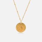 Constellation Zodiac Sign Pendant Necklace