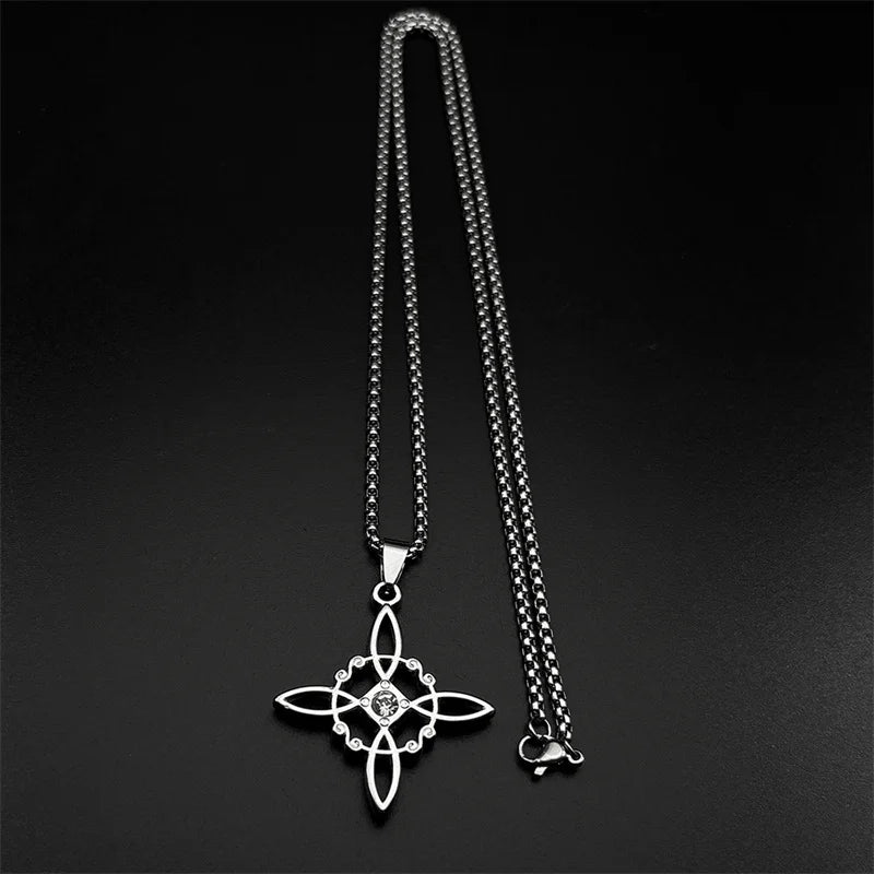 Protection Knot Pendant Necklace