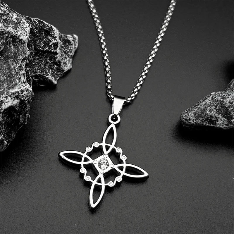 Protection Knot Pendant Necklace