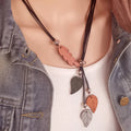 Necklace with Bohemian-Style Pendant