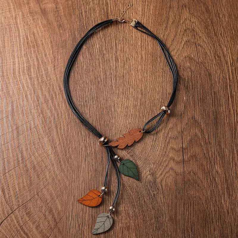 Necklace with Bohemian-Style Pendant