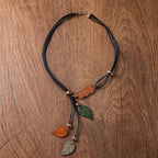 Necklace with Bohemian-Style Pendant