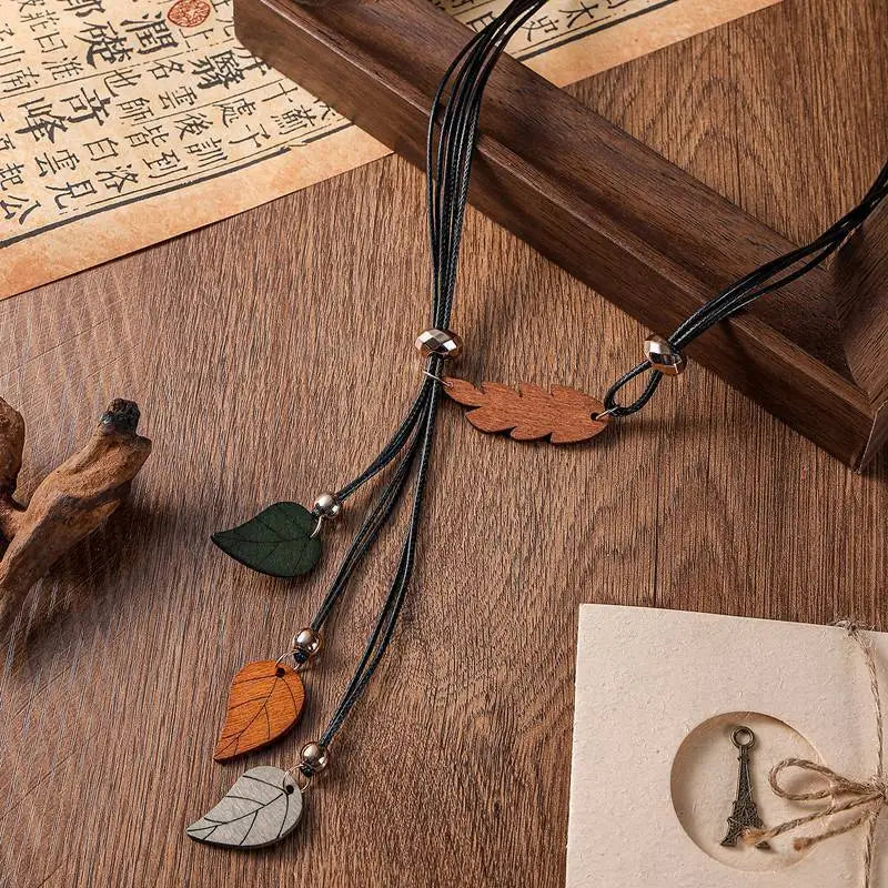 Necklace with Bohemian-Style Pendant