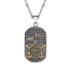 Necklace with Astrological Zodiac Sign Style Pendant