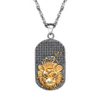Necklace with Astrological Zodiac Sign Style Pendant
