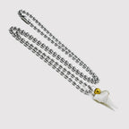 Necklace with White Shark Tooth Pendant