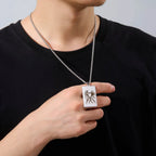 Elegant Astrology Zodiac Sign Pendant Necklace 