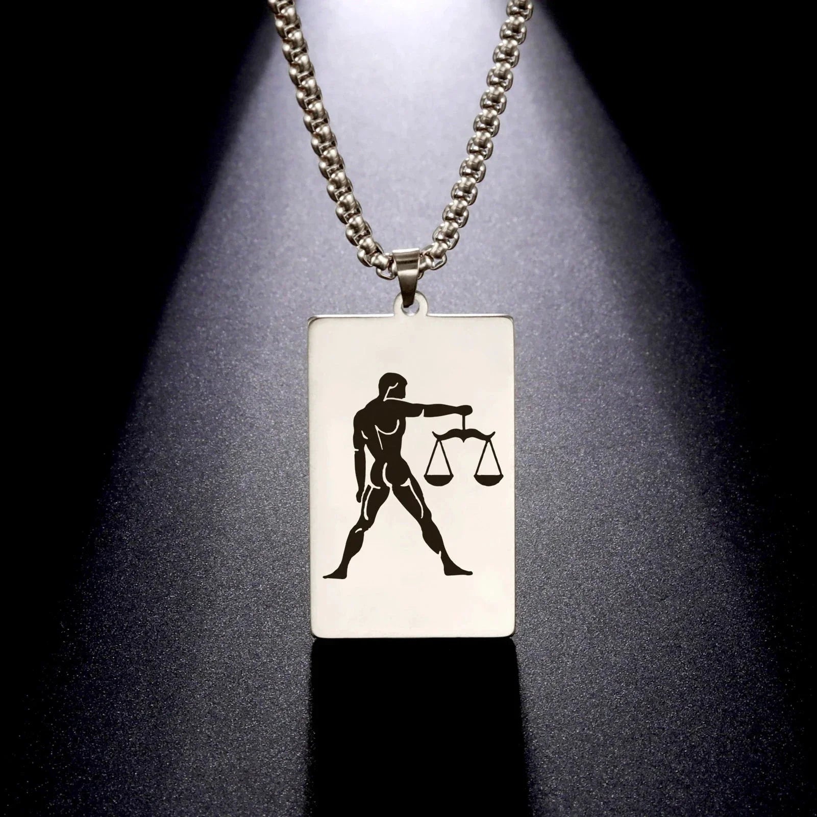 Elegant Astrology Zodiac Sign Pendant Necklace