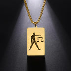 Elegant Astrology Zodiac Sign Pendant Necklace