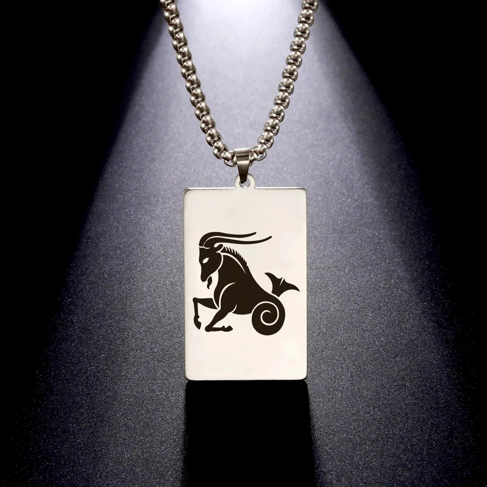 Elegant Astrology Zodiac Sign Pendant Necklace
