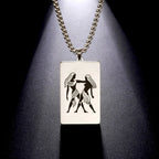 Elegant Astrology Zodiac Sign Pendant Necklace