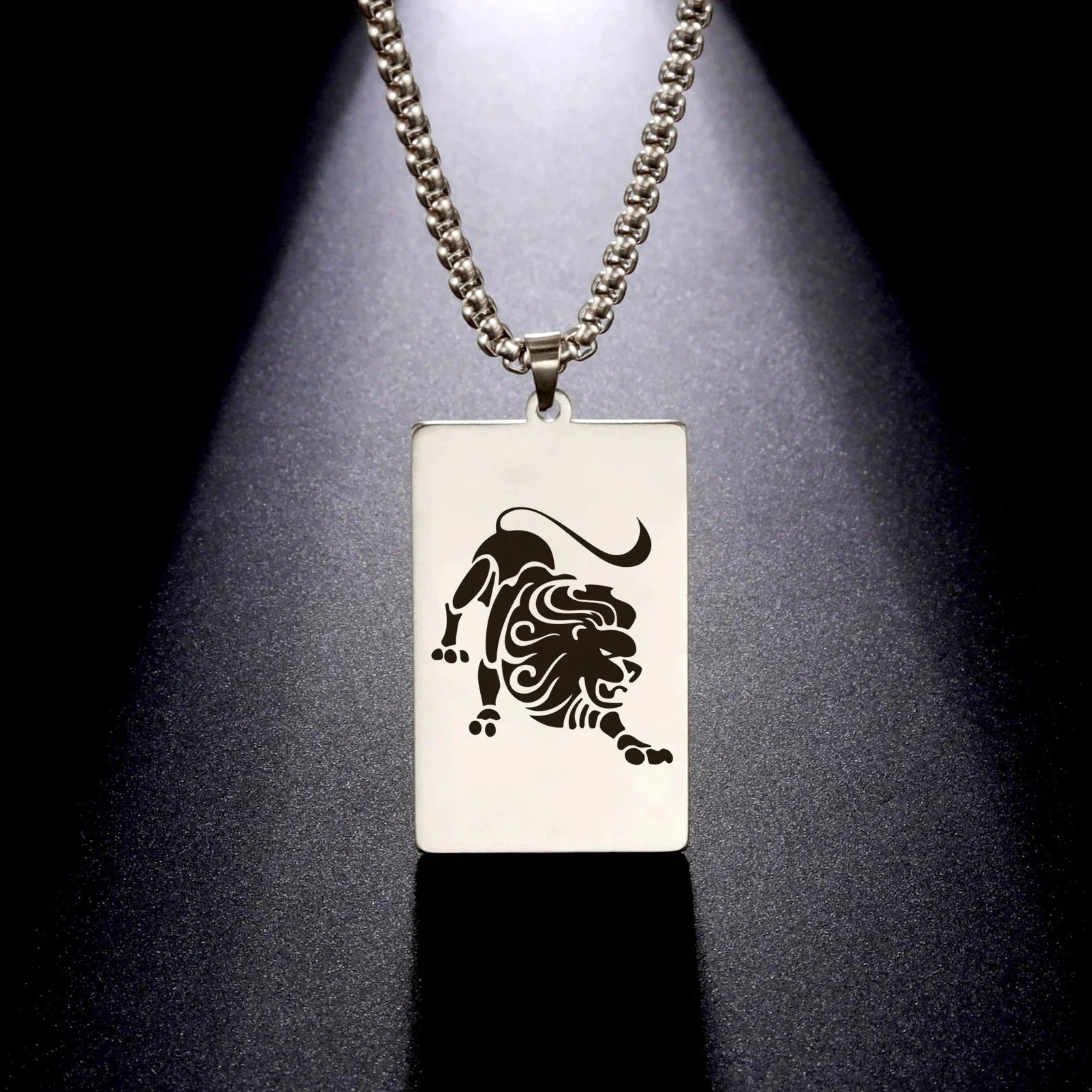 Elegant Astrology Zodiac Sign Pendant Necklace