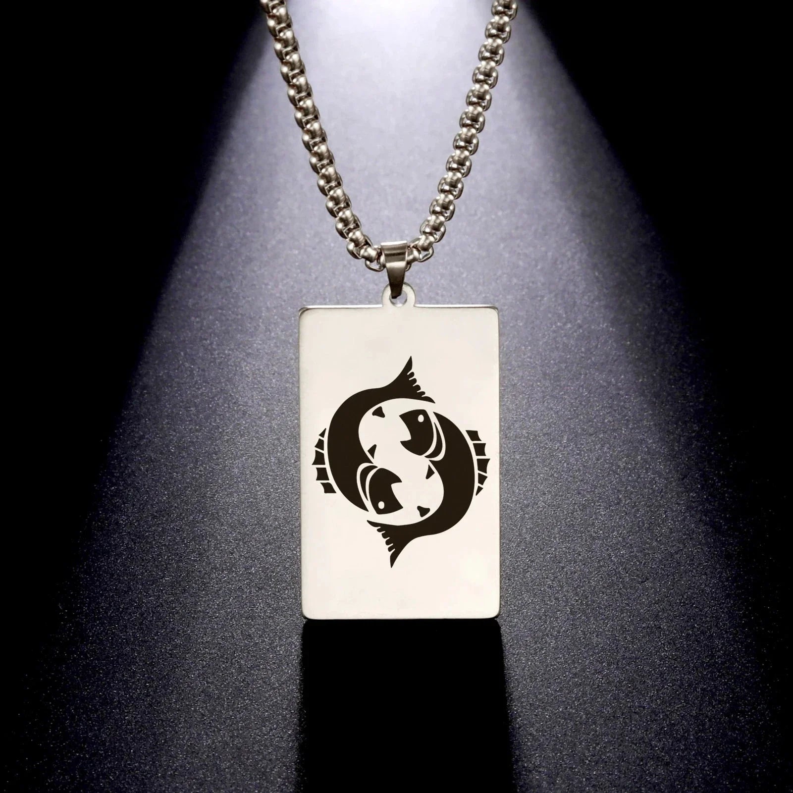 Elegant Astrology Zodiac Sign Pendant Necklace