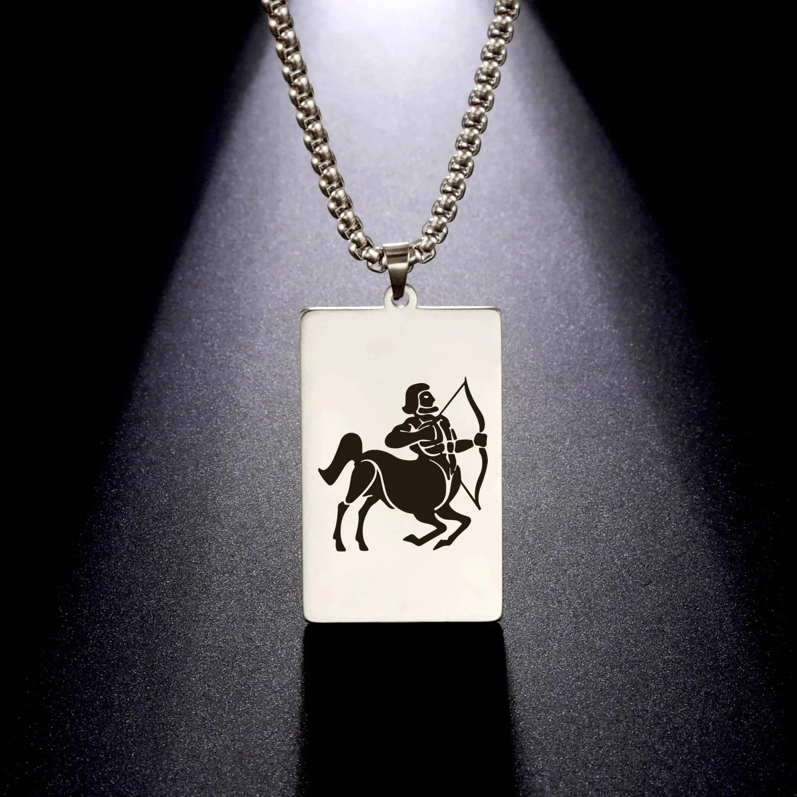 Elegant Astrology Zodiac Sign Pendant Necklace