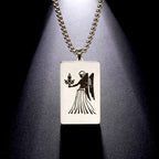 Elegant Astrology Zodiac Sign Pendant Necklace