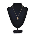 Necklace with Shell Snail Pendant for Men gold