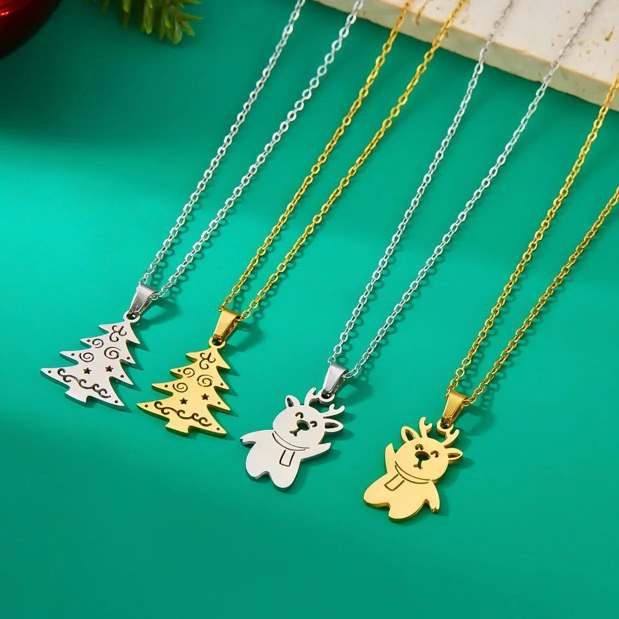 Necklace with Winter Pendant