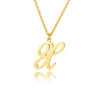 Women’s initial pendant necklace x