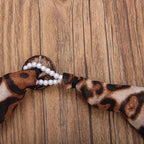 Leopard Pendant Choker Necklace