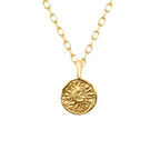 Moon Pendant Necklace for Women in gold
