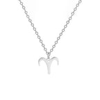 Gold Zodiac Sign Pendant Necklace