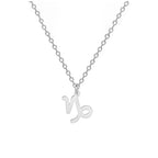 Gold Zodiac Sign Pendant Necklace