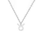 Gold Zodiac Sign Pendant Necklace