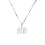 Gold Zodiac Sign Pendant Necklace