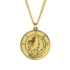 Zodiac Astrological Sign Pendant Necklace for Men or Women