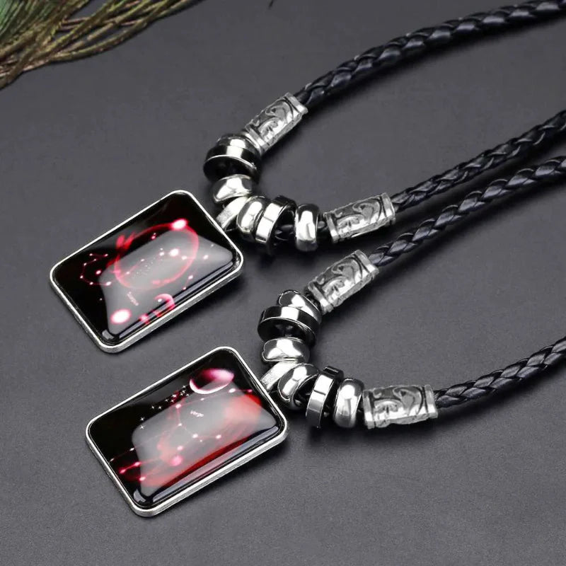 Men’s Zodiac Sign Pendant Necklace