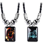 Men’s Zodiac Sign Pendant Necklace
