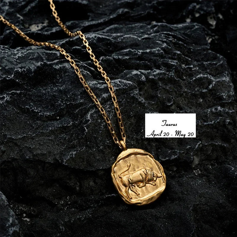 Necklace with Zodiac Sign Pendant