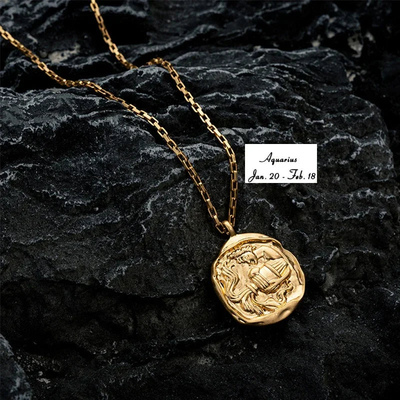 Necklace with Zodiac Sign Pendant
