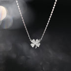 Lucky Four-Leaf Clover Pendant Necklace for Women