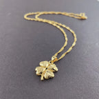 Four-Leaf Clover Pendant Necklace for Women