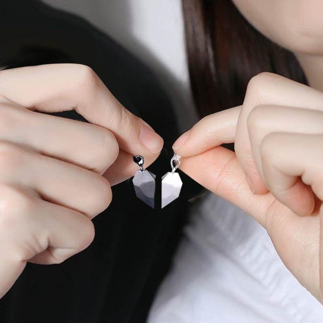 Heart Necklace for Couples