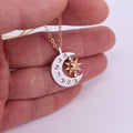 Women's Moon Crescent Pendant Necklace