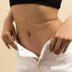 Women's Waist Chain in gold