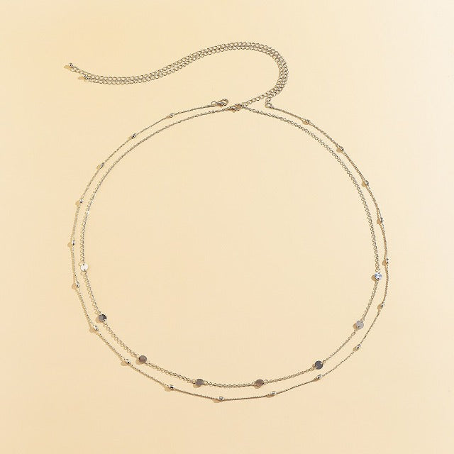Women's Waist Chain in silver