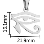 Egyptian Necklace Eye of Udjat Horus