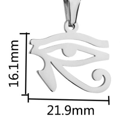 Egyptian Necklace Eye of Udjat Horus
