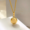 Maternity Necklace Pregnancy Bola with Pendant 
