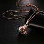 Pregnancy Bola Necklace for Women with Hollow Pendant