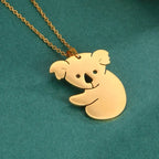 Koala Gold Necklace