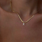 Personalized Initial Letter Necklace